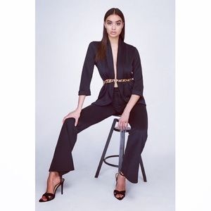 ⚡️2/$30⚡️ Black Suit ( Blazer and Pants) Set